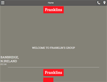 Tablet Screenshot of franklinsgroup.net